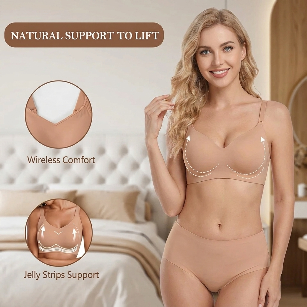 Feminella Bra – Cloud-Like Comfort, Wire-Free Support